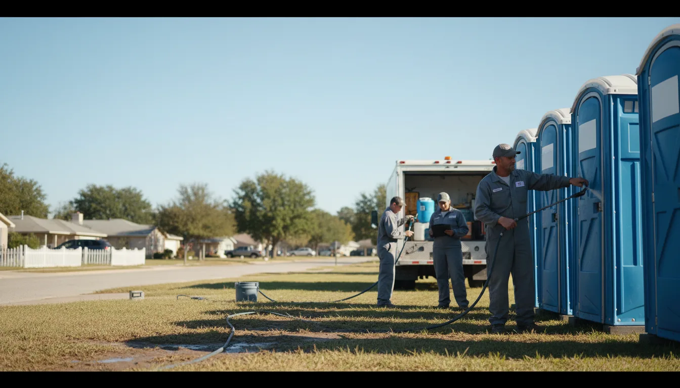 Long-Term Portable Toilet Rental in Haltom City, TX near me